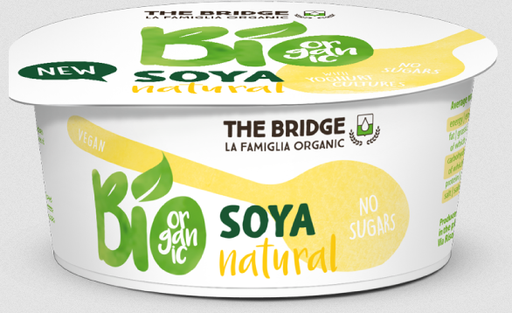 [1050110] YOGURT SOJA VAINILLA THE BRIDGE  (120 gr)
