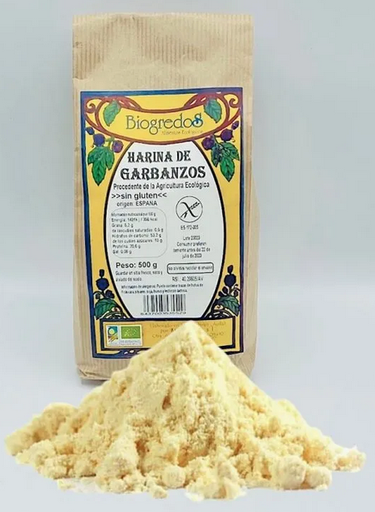 [2081032] HARINA DE GARBANZO Biogredos (500 g) Cad. 5/9