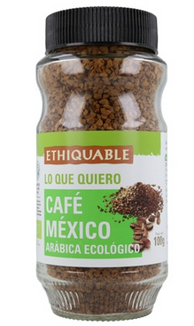 [2040036] CAFE SOLUBLE LIOFILIZADO ARABICA MEXICO Etiquable (100 g)