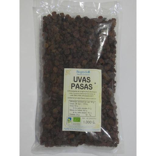 [2020482] UVAS PASAS SULTANAS Biogredos (1 kg)