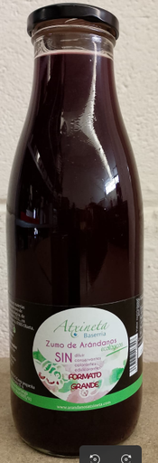 [2090074] ZUMO DE ARANDANO Atxineta (0,75 L) Cad. 31/10