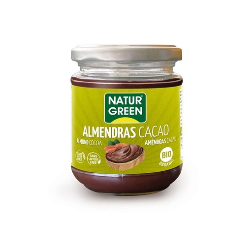 [2051205] CREMA DE CACAO Y ALMENDRAS Naturgreen (200 gr)