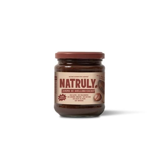 [2051208] CREMA DE CACAO Y AVELLANAS Natruly (285 gr)