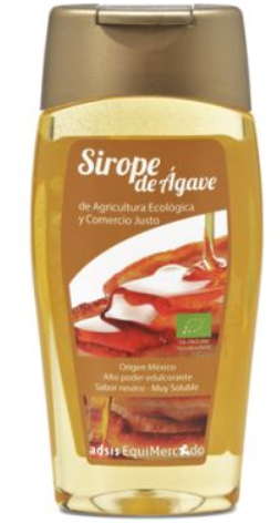 [2053011] SIROPE DE AGAVE 350 ML COMERCIO JUSTO (IRAUNGITZE: AZAROA)