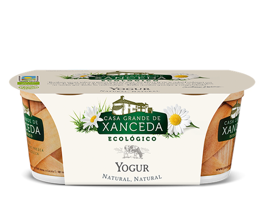[1050042] YOGURT NATURAL Xanceda (2 und de 125 g) (solo en pabellón)