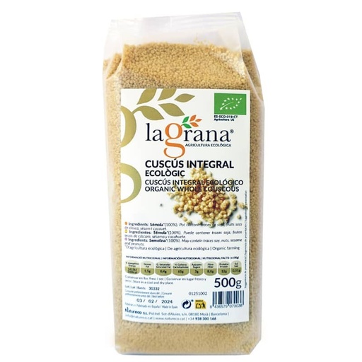 CUS CUS INTEGRAL La grana (500 gr)