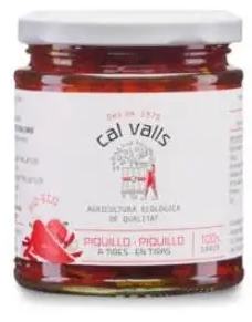 [2061033] PIMIENTO DEL PIQUILLO EN TROZOS Cal Valls (225 gr)