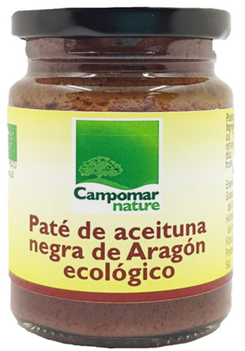 [202050009] PATE DE ACEITUNA NEGRA DE ARAGON Campomar nature (100 g)