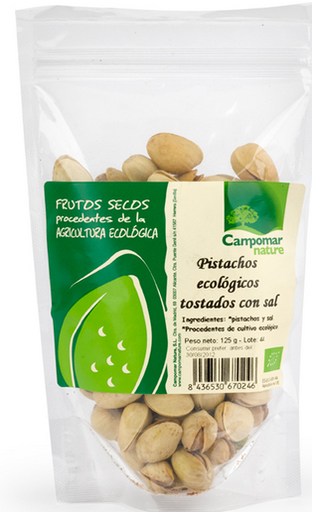 [202050012] PISTACHOS TOSTADOS CON SAL Campomar nature (125 g)