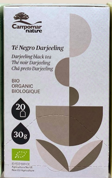 [2041028] TE NEGRO DARJEELING Campomar Nature (20 bolsitas)