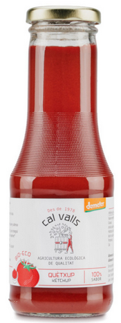 [2073062c] KETCHUP SIN GLUTEN Cal Valls (340 g) Demeter