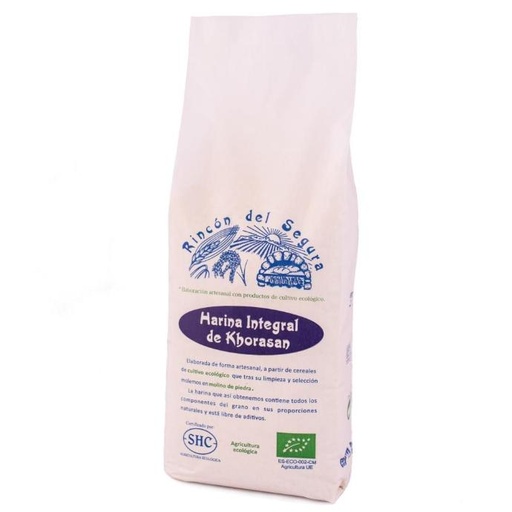 [2081023] HARINA INTEGRAL TRIGO KHORASAN Rincón del Segura (1 kg) Cad. 20/8 (copia)
